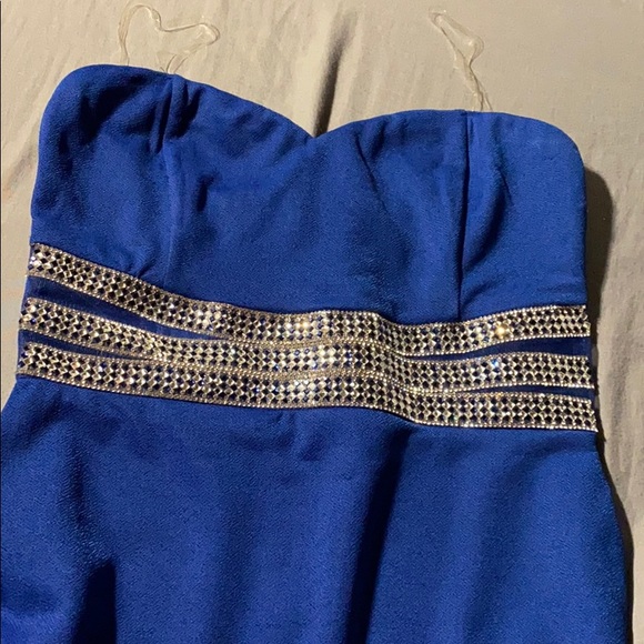 Blue dress size small - Picture 2 of 5